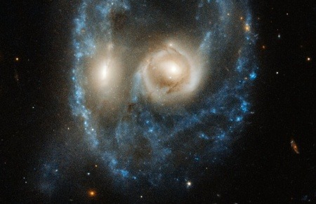 ¿Es real esta imagen de una calavera formada por la colisión de dos galaxias que publicó la NASA?... ¡Responde nuestro quiz de noticias!