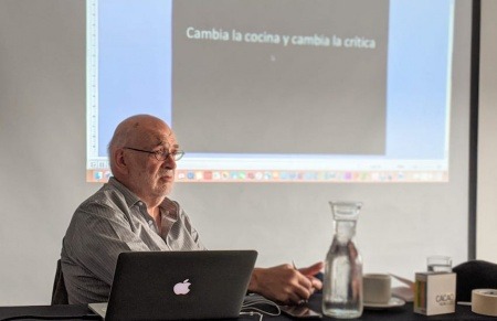 Ignacio Medina dirigió el seminario Periodismo gastronómico, que se realizó del 6 al 9 de noviembre en el marco del Bogotá Madrid Fusión.