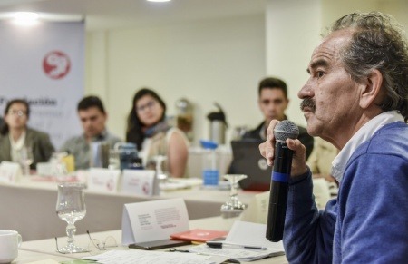 Jorge Cardona, editor general de El Espectador. Foto: Guillermo Legaria / Fundación Gabo.