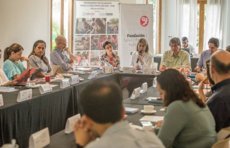 El encuentro con directores y editores de medios de Colombia se realizó en Cartagena, el pasado viernes 31 de enero. Foto: Rafael Bossio / Fundación Gabo.