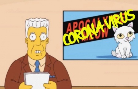 ¿Realmente esta imagen hace parte del episodio 21 de la temporada 4 de Los Simpson, emitida en 1993?... ¡Responde nuestro quiz semanal de noticias, edición especial del coronavirus!