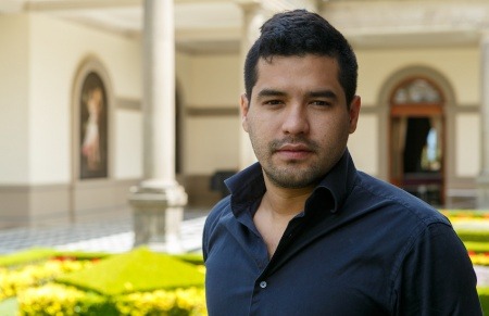 Óscar Martínez, periodista de El Faro. Foto: Archivo Fundación Gabo.